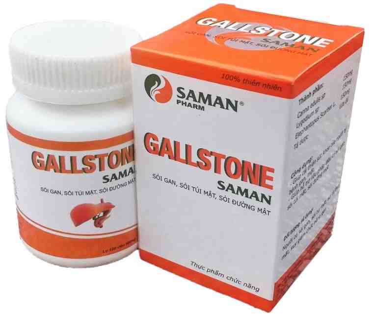 Sản phẩm Gallstone SAMAN của Viện Y học bản địa Việt Nam