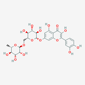 Quercetin-7-O-rutinoside (C27H30O16)