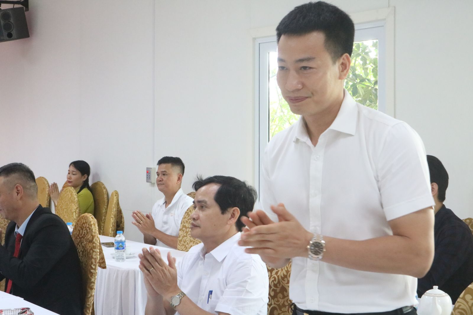 Ông Phạm Đình Tuấn - Giám đốc Công ty TNHH sản xuất dược phẩm công nghệ cao Nanofrance