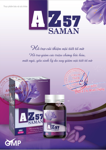 Cách sử dụng AZ57 SAMAN cho tiền mãn kinh, mãn kinh và hậu mãn kinh