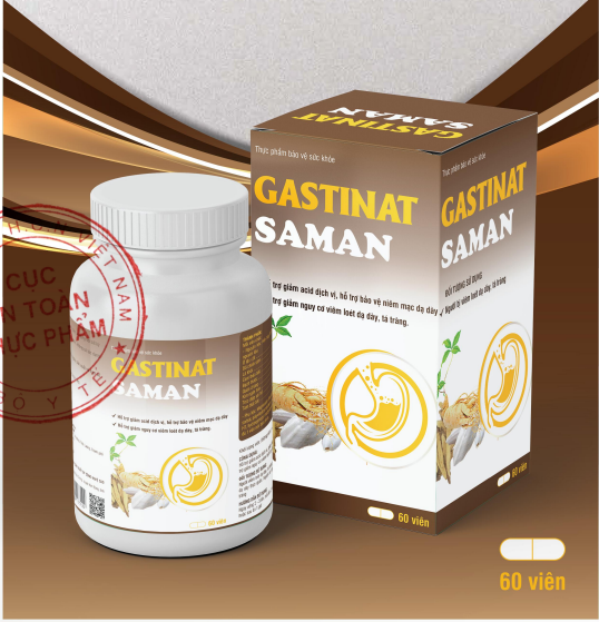 Thông tin & cách sử dụng Gastinat - Saman chữa viêm loét dạ dày-tá tràng