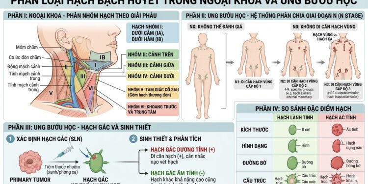 Hệ thống phân loại hạch trong ngoại khoa và ung bướu học
