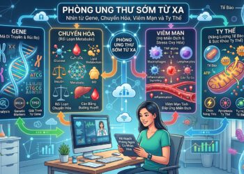 Phòng ung thư sớm từ xa: Nhìn từ gene, chuyển hóa, viêm mạn và ty thể