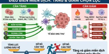 Nhị Hoàng Xuyên Hương: Điều biến miễn dịch từ Nấm hương, Hoàng kỳ, Hoàng cầm và Xuyên tâm liên với sức khỏe người ung thư