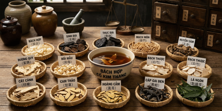 Bài Bách Hợp Cố Kim Thang chữa ca ung thư giai đoạn 4B