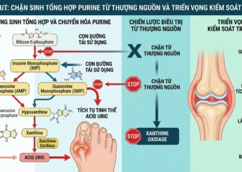 Bệnh gout: Chặn sinh tổng hợp purine từ thượng nguồn và triển vọng kiểm soát triệt để bệnh gout